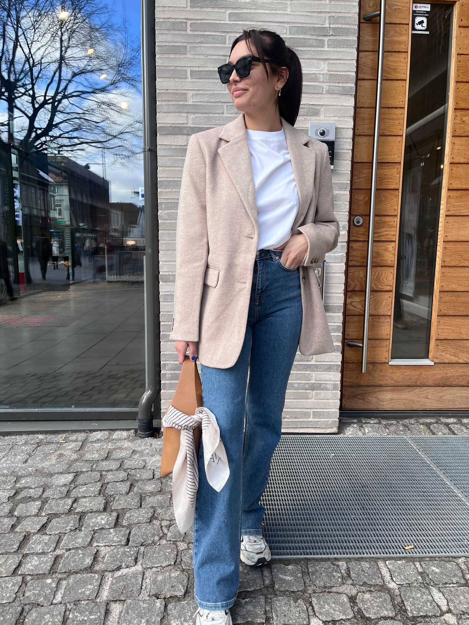 Sasja Ull Blazer - Beige/ Sandshell